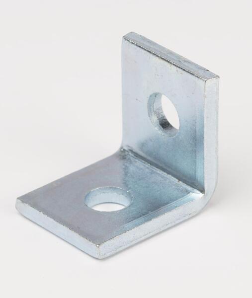 L130000S4 4 HOLE CORNER ANGLE 304 STAINLESS STEEL (3-3/4 X 3-7/8) - SOLD PER PIECE